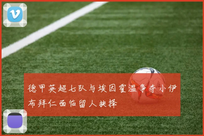 德甲英超七队与埃因霍温争夺小伊布拜仁面临留人抉择