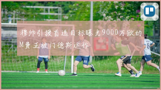 穆帅引援首选目标曝光9000万欧的M费正被门德斯运作